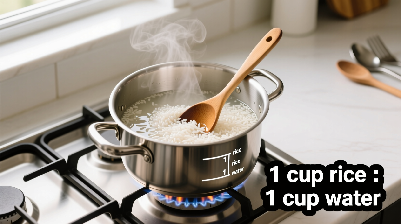 how to cook rice on stovetop