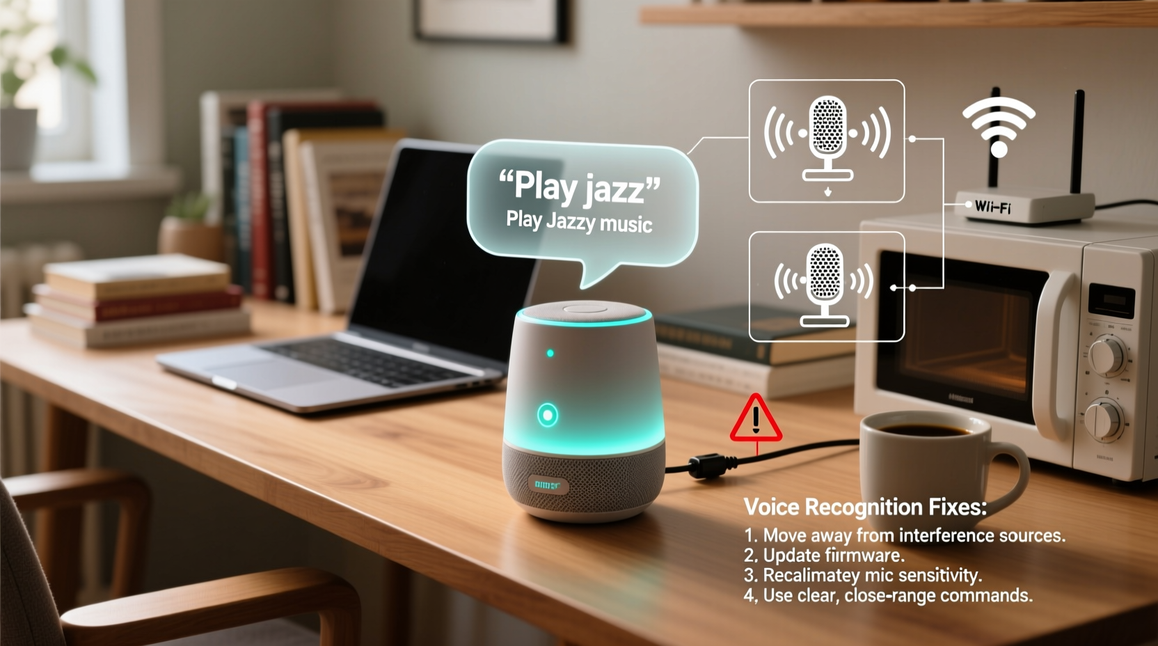 why is my smart speaker mishearing commands voice recognition fixes