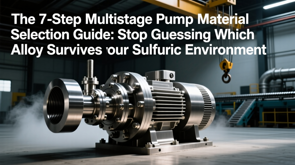 Multistage Pump Material Guide for Sulfuric Acid at 180°C