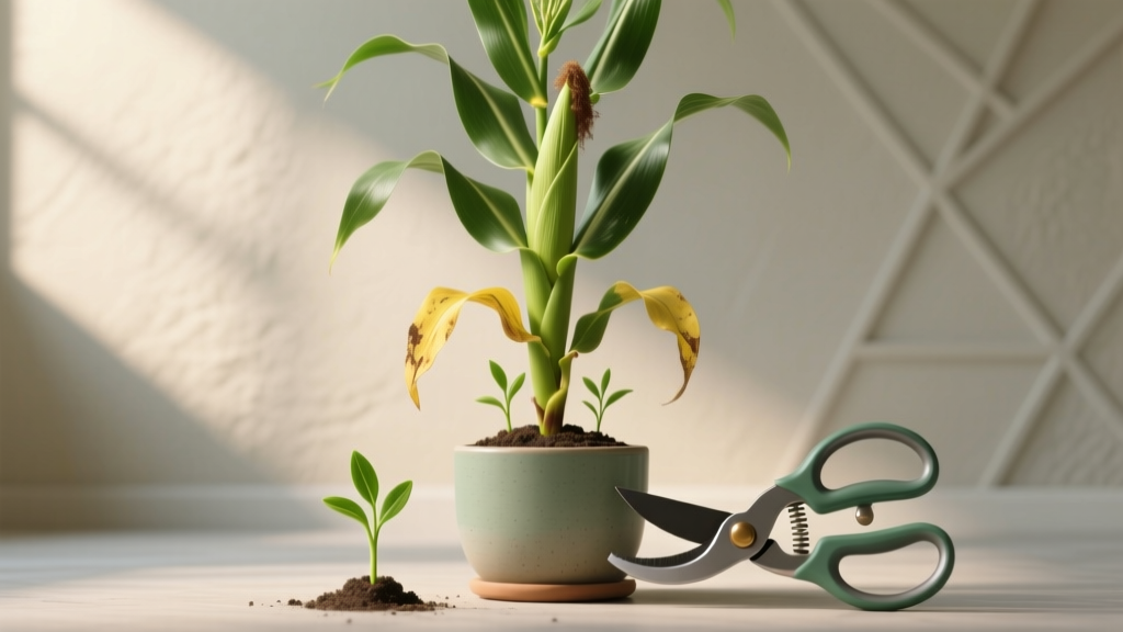 How to Get Cuttings from Indoor Corn Plant Not Growing