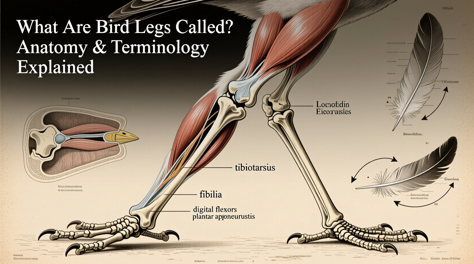 what are bird legs called