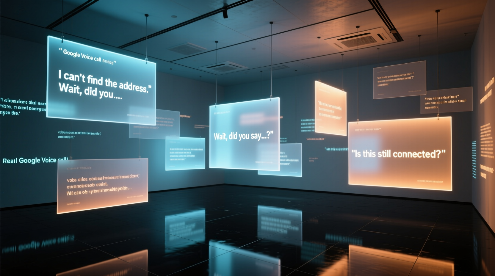 site specific googling google voice transcripts and l