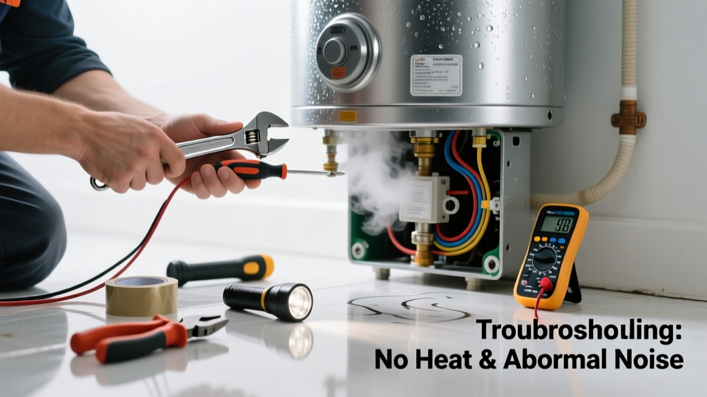 Fix Water Heater Not Heating & Making Noise
