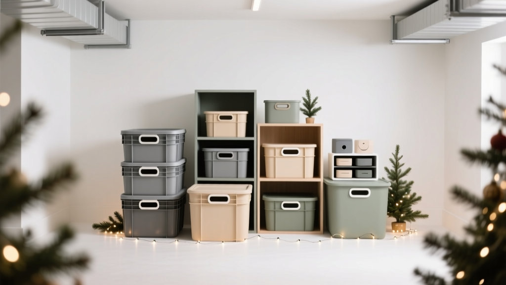 Basement Holiday Decor Storage: Waterproof, Pest-Resistan...