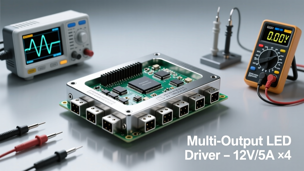 Multi-Output LED Drivers for LCD Backlighting: Precision, Stability, and Measurement Best Practices