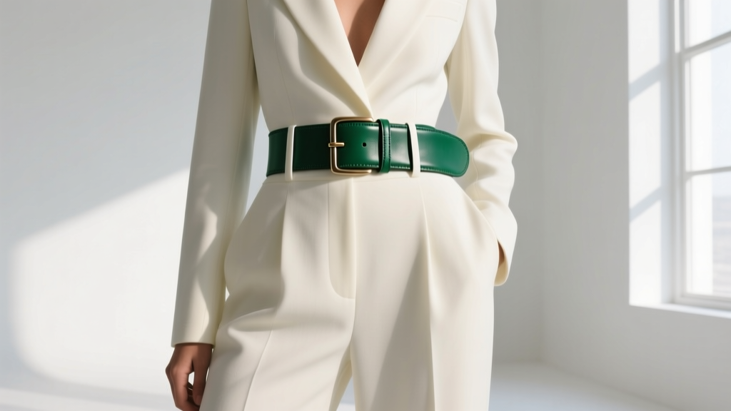 Wide Belt + High-Waisted Pants: Styling Guide
