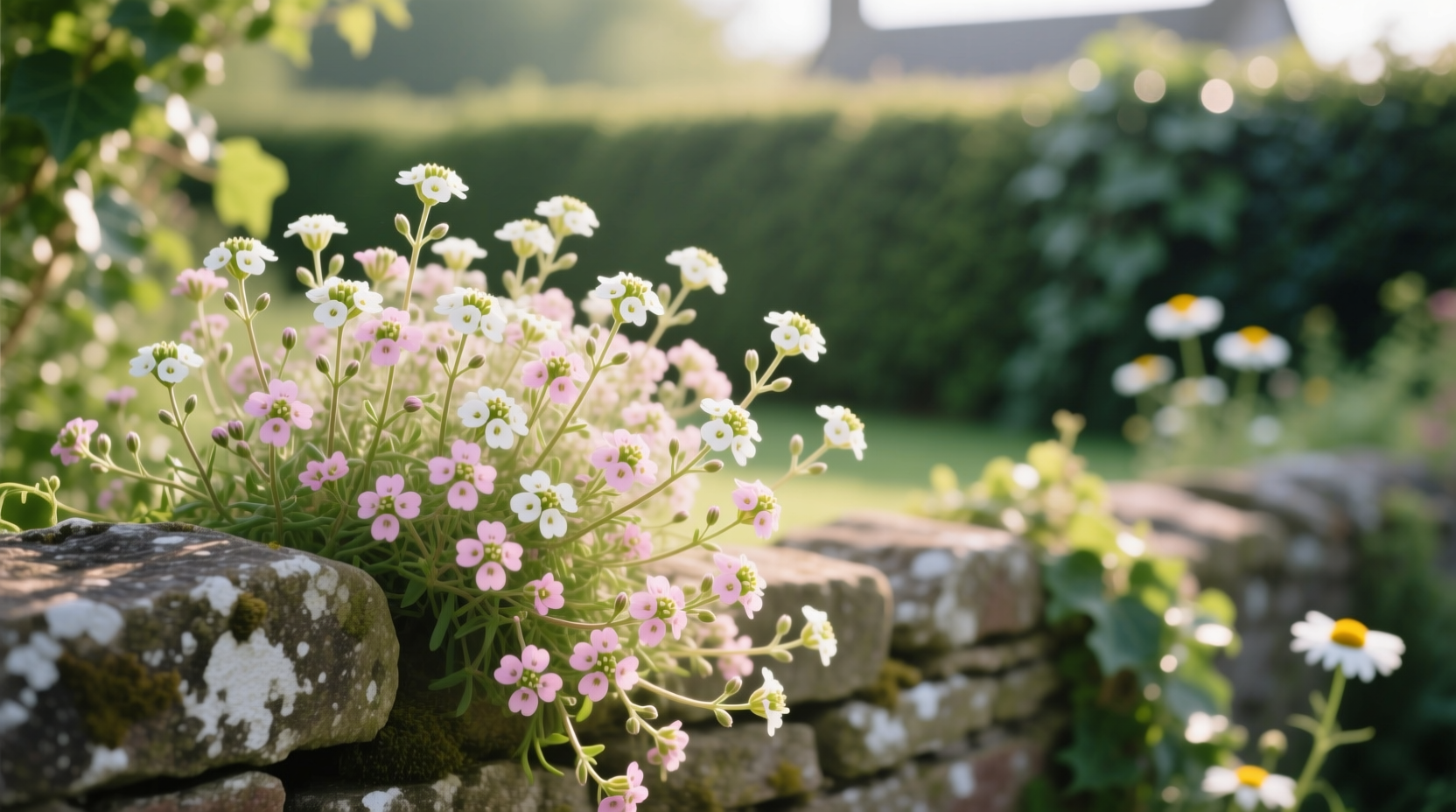 sweet alyssum flowers