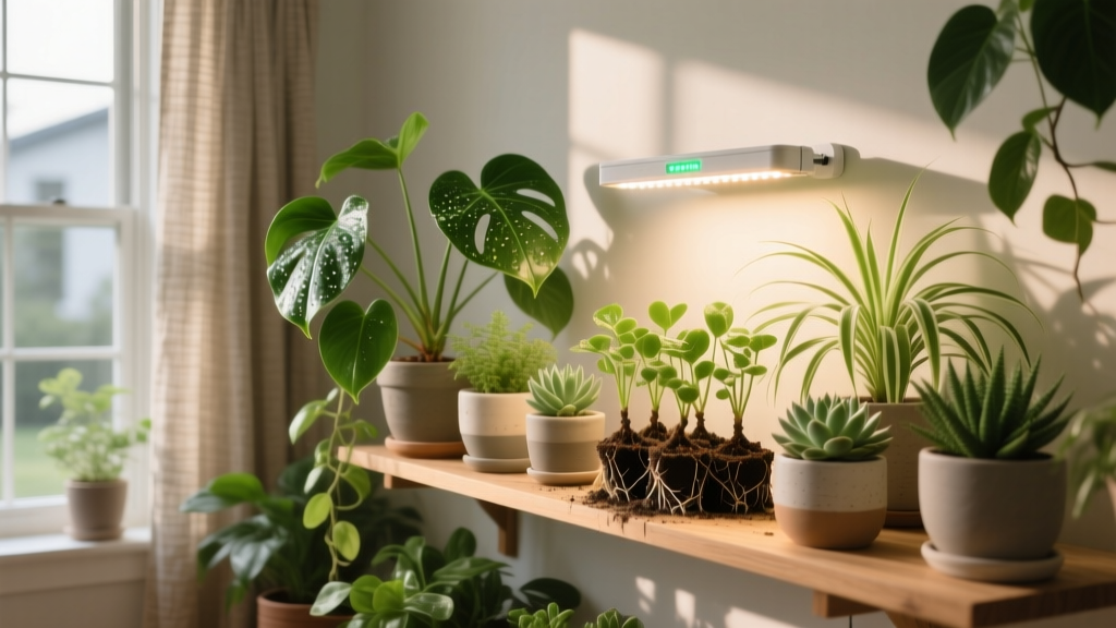 LED Lights for Indoor Plant Cuttings: Fix Leggy Growth