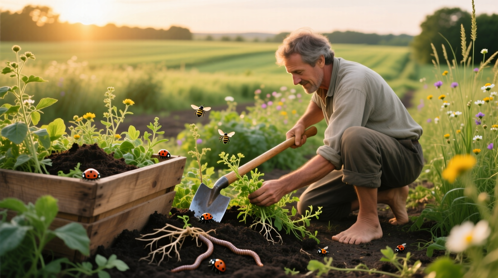 get rid of weeds natural