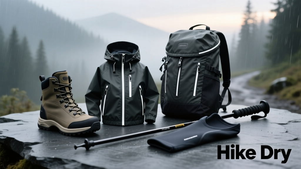 Essential Gear for Rainy Hikes: Staying Dry, Safe, and Comfortable on Wet Trails