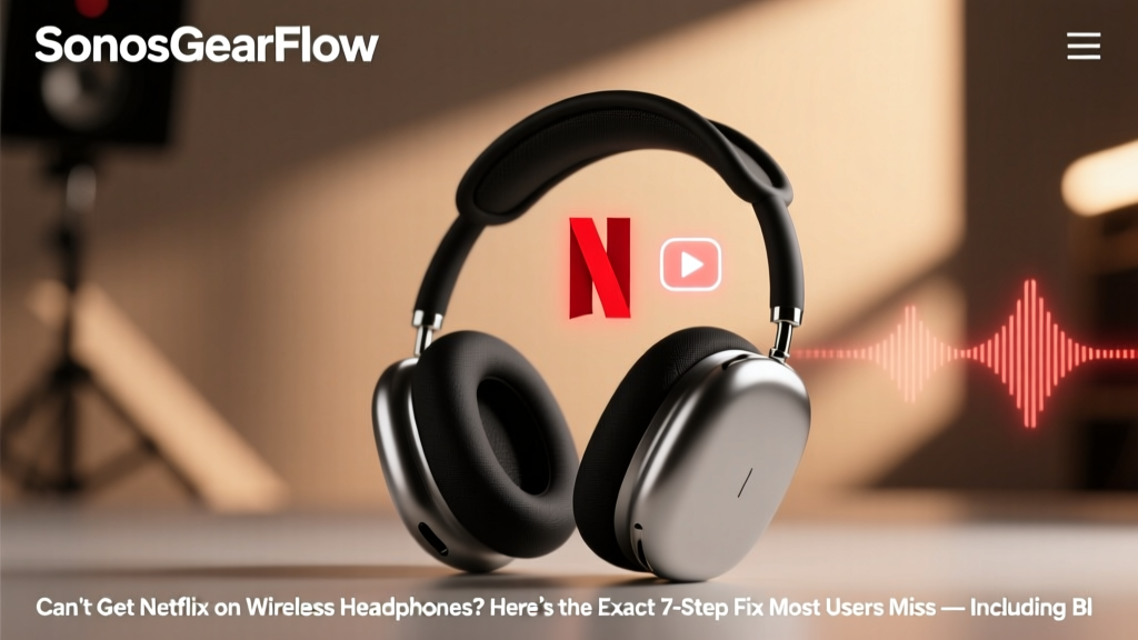 Netflix on Wireless Headphones: 7-Step Fix (2026)