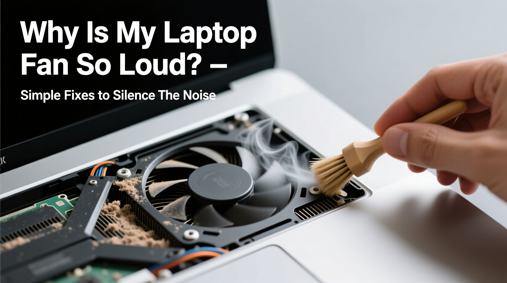 why is my laptop fan so loud simple fixes to silence the noise