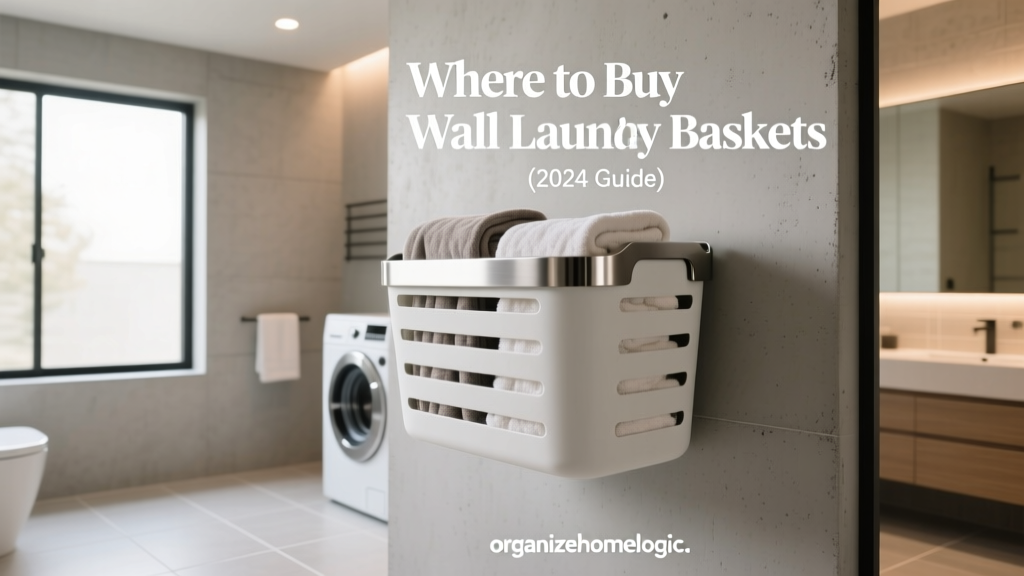 Where to Buy Wall Mounted Laundry Baskets (2024 Guide)
