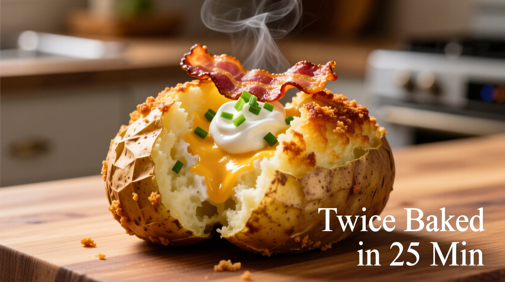 Air Fryer Twice Baked Potatoes: Perfect Recipe in 25 Minutes