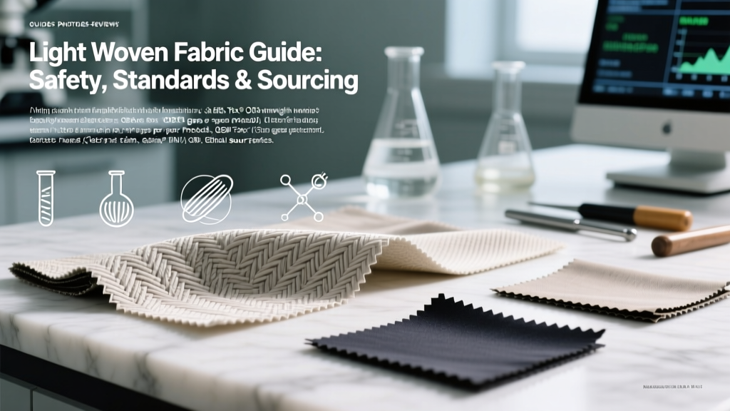 Light Woven Fabric Guide: Safety, Standards & Sourcing
