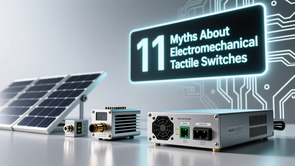 11 Myths About Electromechanical Tactile Switches — Busted with Engineering Evidence