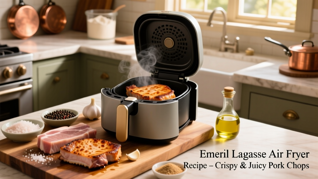 Emeril Lagasse Air Fryer Pork Chops: Crispy & Juicy
