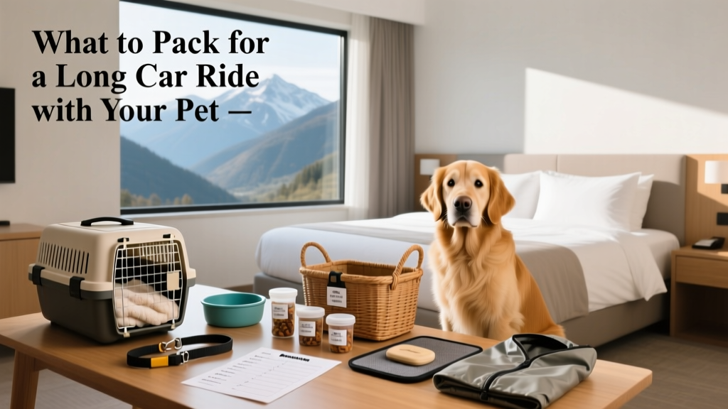 What To Pack For A Long Car Ride With Your Pet: A Practical, Vet-Informed Checklist
