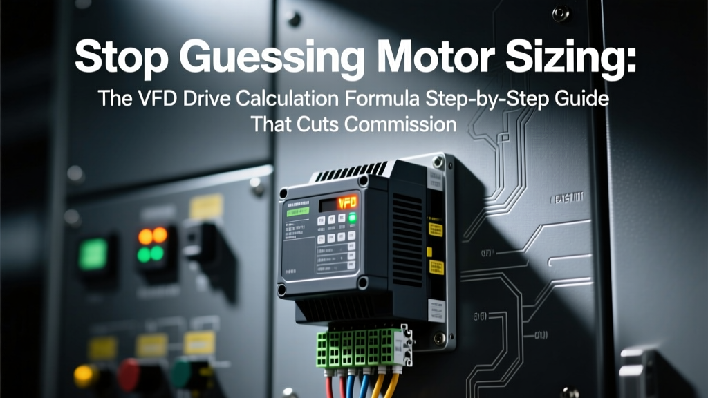 VFD Motor Sizing Formula: Cut Commissioning Errors 68%