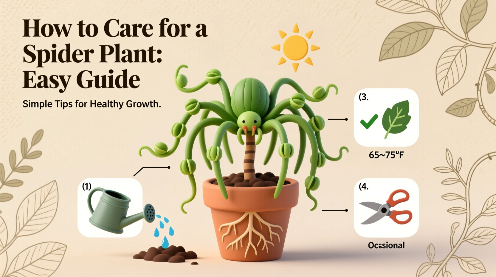 Spider Plant Care: 5 Expert Tips | TheHomeSprouts
