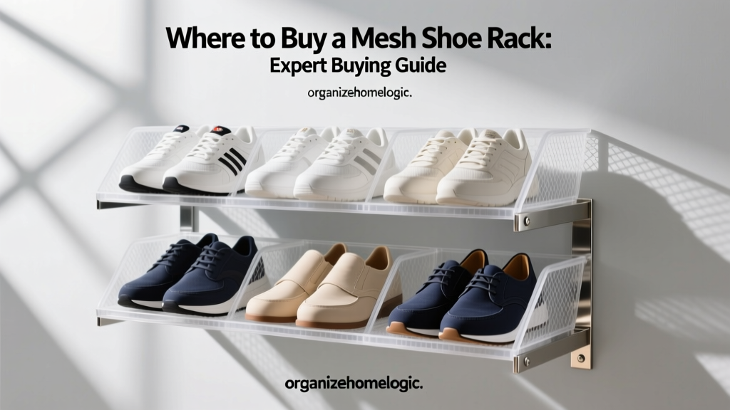 Where to Buy a Mesh Shoe Rack: Expert Buying Guide