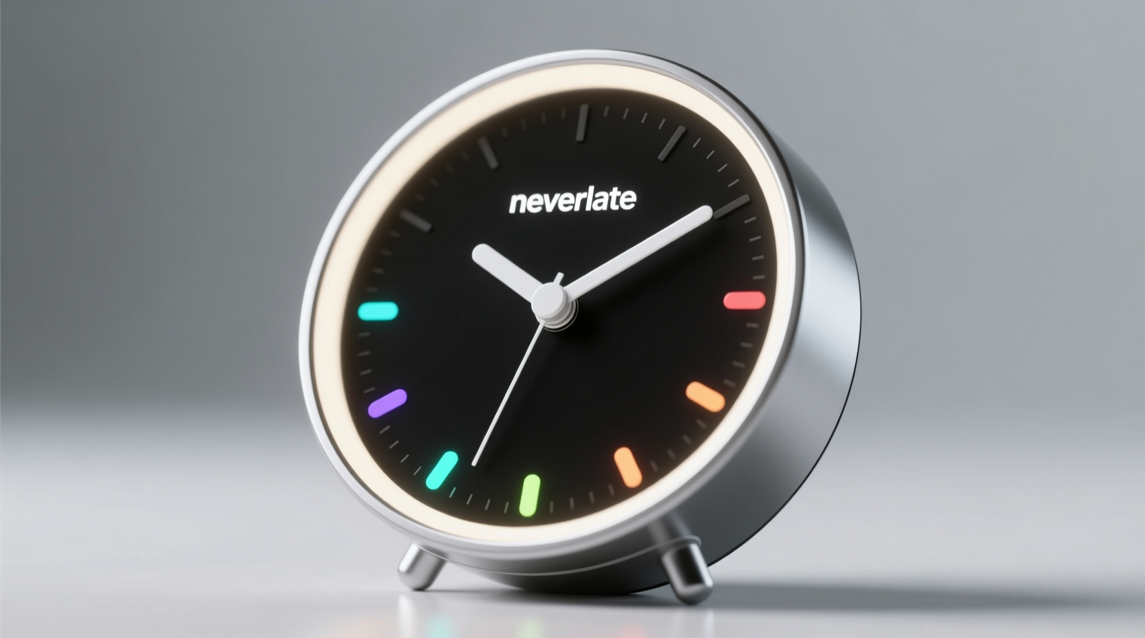 neverlate 7 day alarm clock