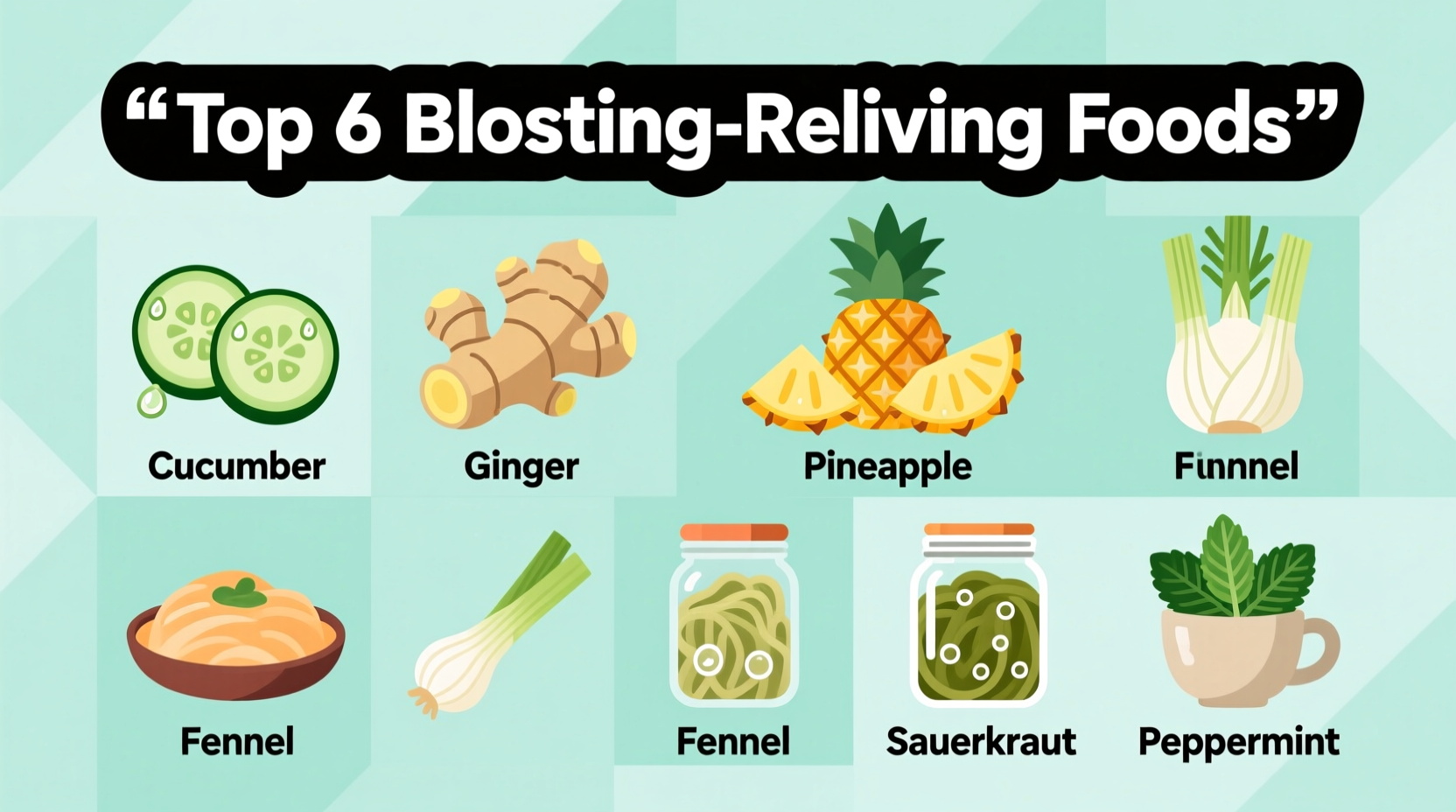 what foods reduce bloating