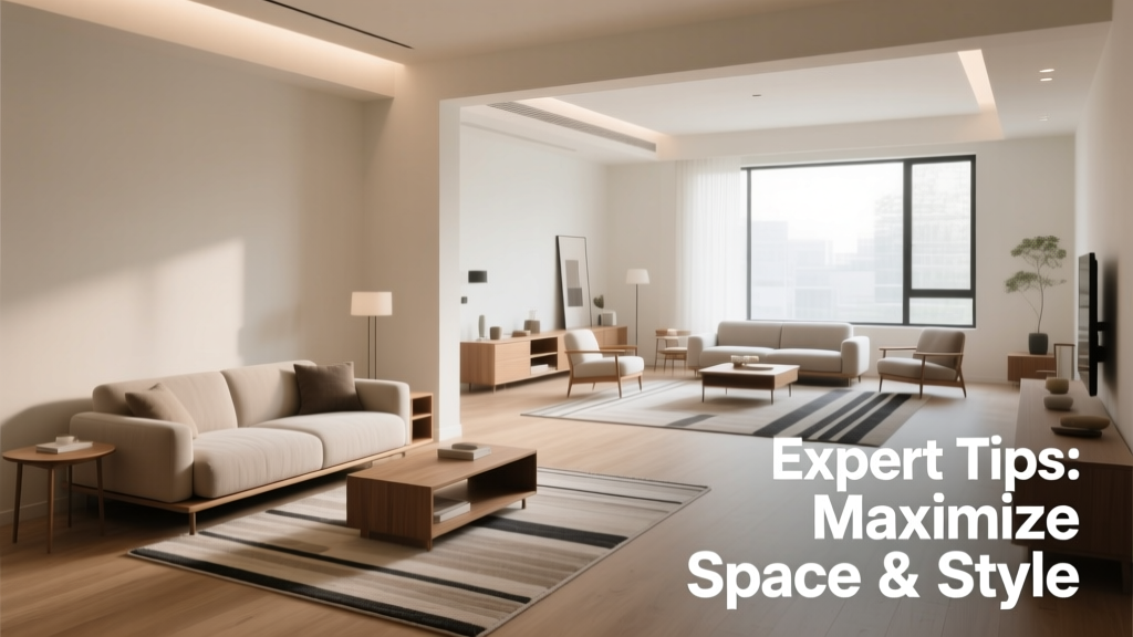 Furniture Arrangement Tips for Small and Large Rooms