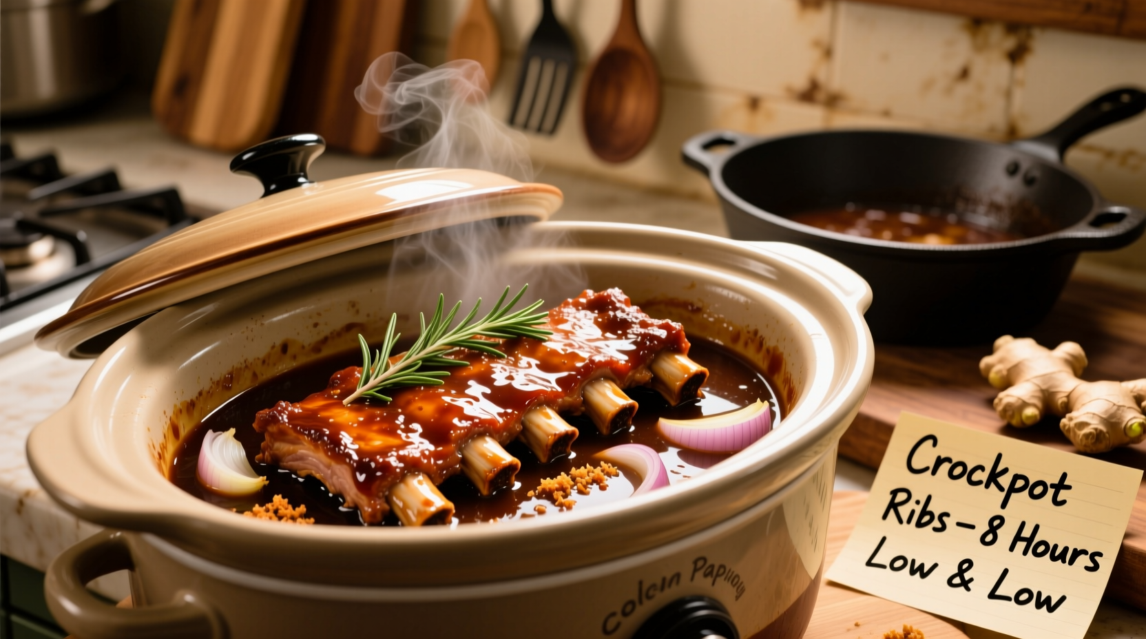 how do you cook ribs in a crockpot