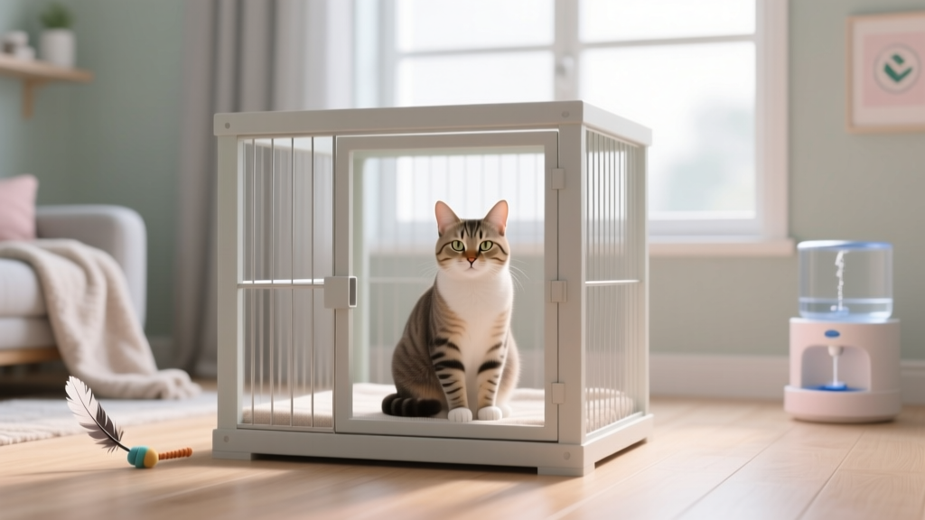How Long to Leave Cat in Cage for Bad Behavior? The Truth...