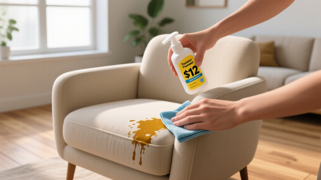 Easy Guide: How to Get Mustard Out of Armchair Fast