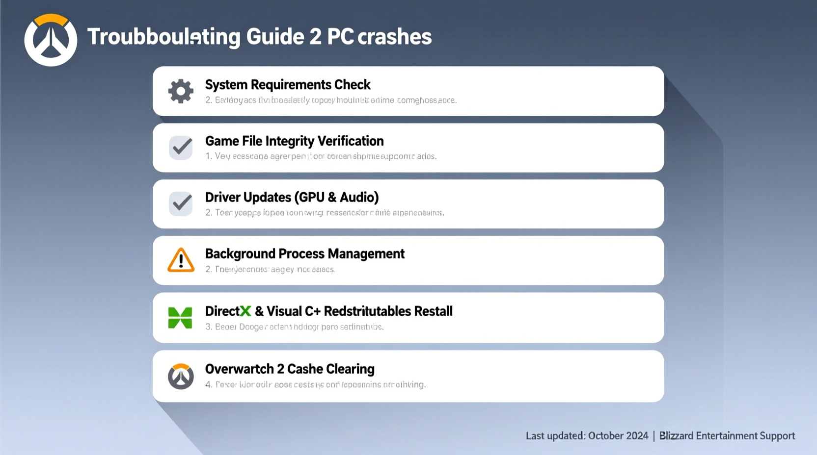 why does overwatch 2 keep crashing on pc troubleshooting steps