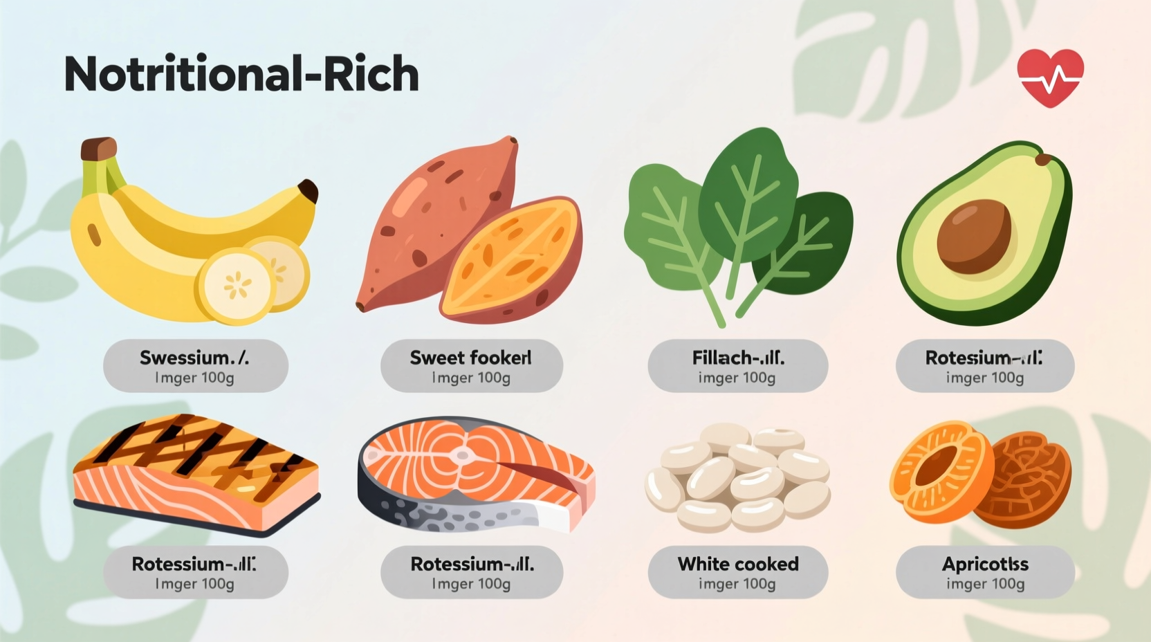 what foods high in potassium