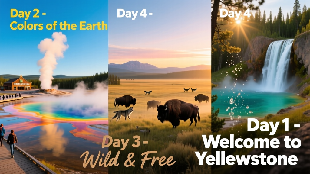 Yellowstone Itinerary: Realistic 1 to 5-Day Plans for First-Time and Repeat Visitors