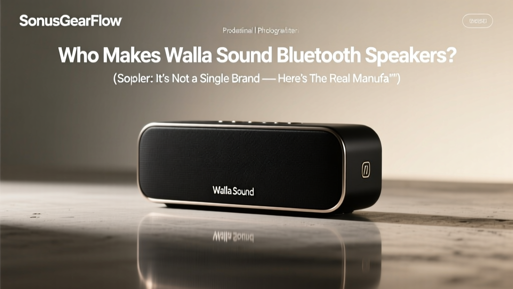 Who Makes Walla Sound Bluetooth Speakers? (2026)
