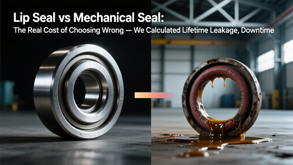 Lip Seal vs Mechanical Seal: Real TCO Comparison