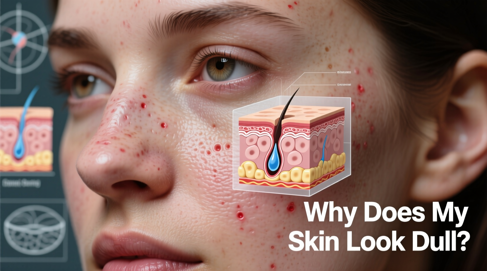 why does my skin look dull even though i exfoliate