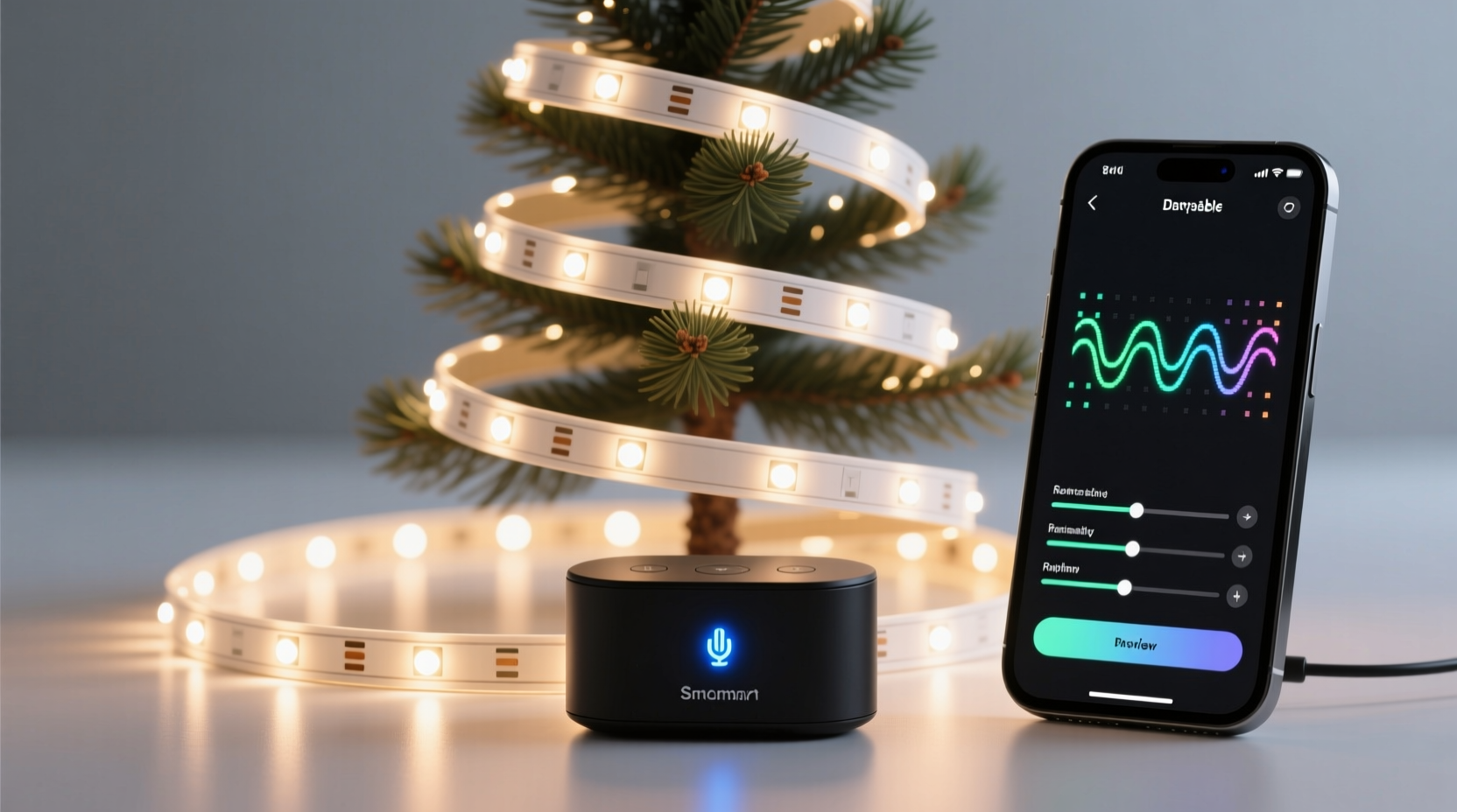 can you program different blink patterns on smart christmas lights easily