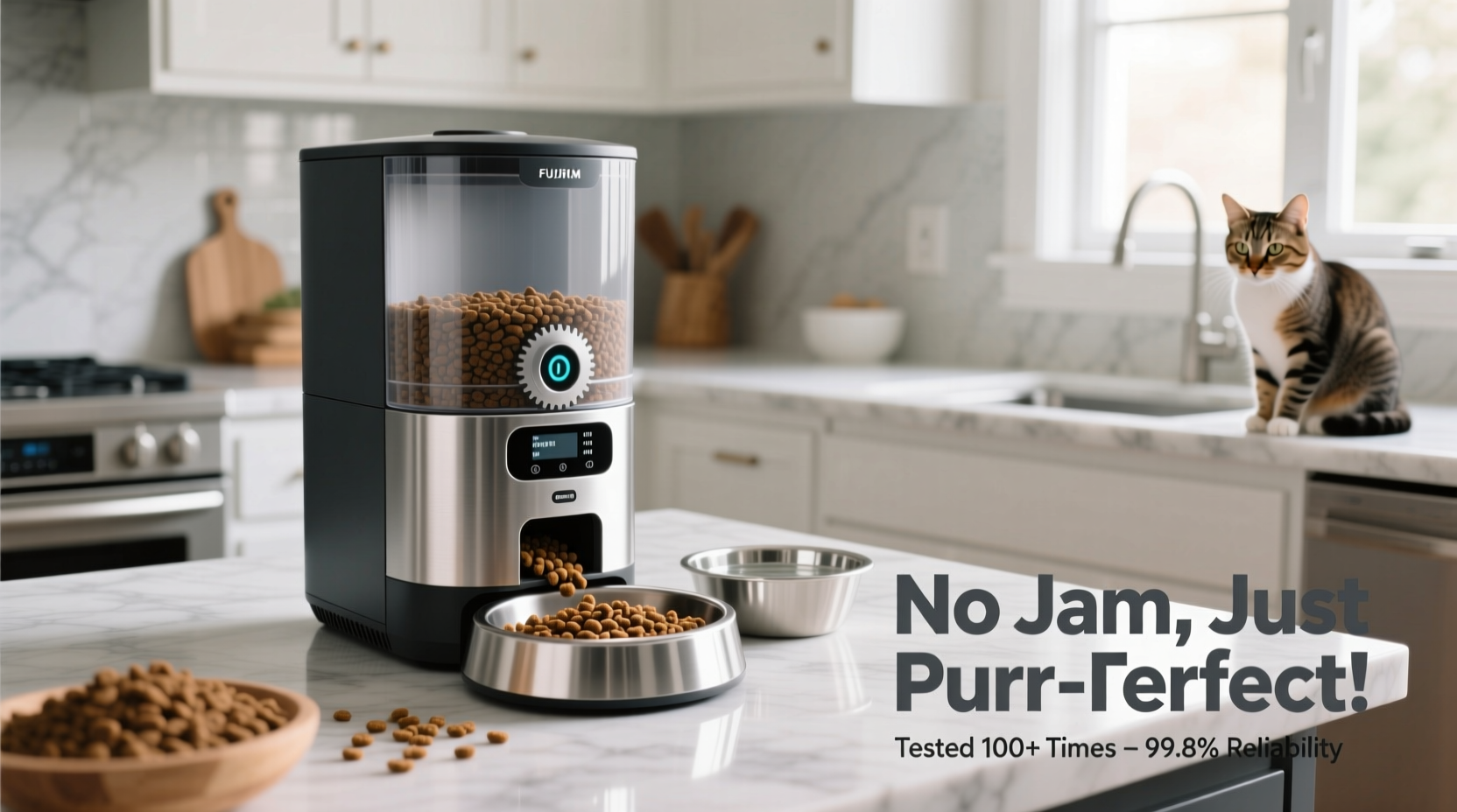 are automatic cat feeders reliable or do they jam too often