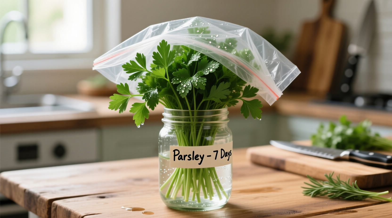 Save Fresh Parsley 6 Months | TheHomeSprouts
