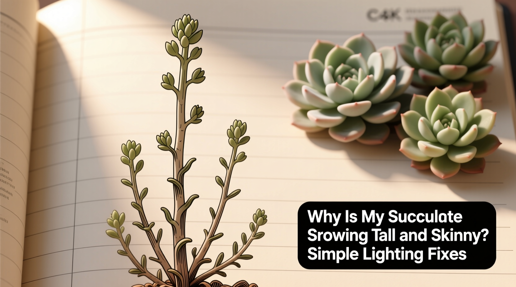 Why Is My Succulent Growing Tall And Skinny Simple Lighting Fixes