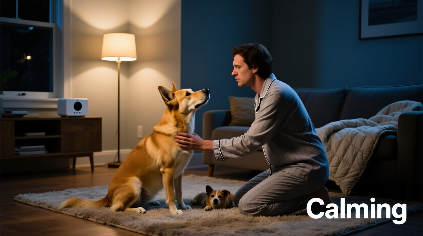 why does my dog bark at nothing late at night calming strategies that work