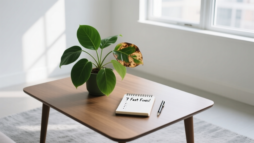 Why Indoor Plant Leaves Turn Brown: 7 Fast Fixes
