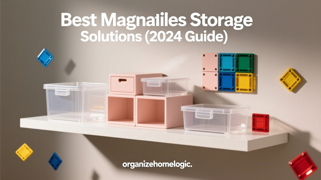 Best MagnaTiles Storage Solutions (2024 Guide)