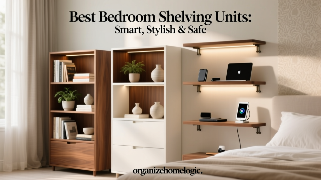 Best Bedroom Shelving Units: Smart, Stylish & Safe