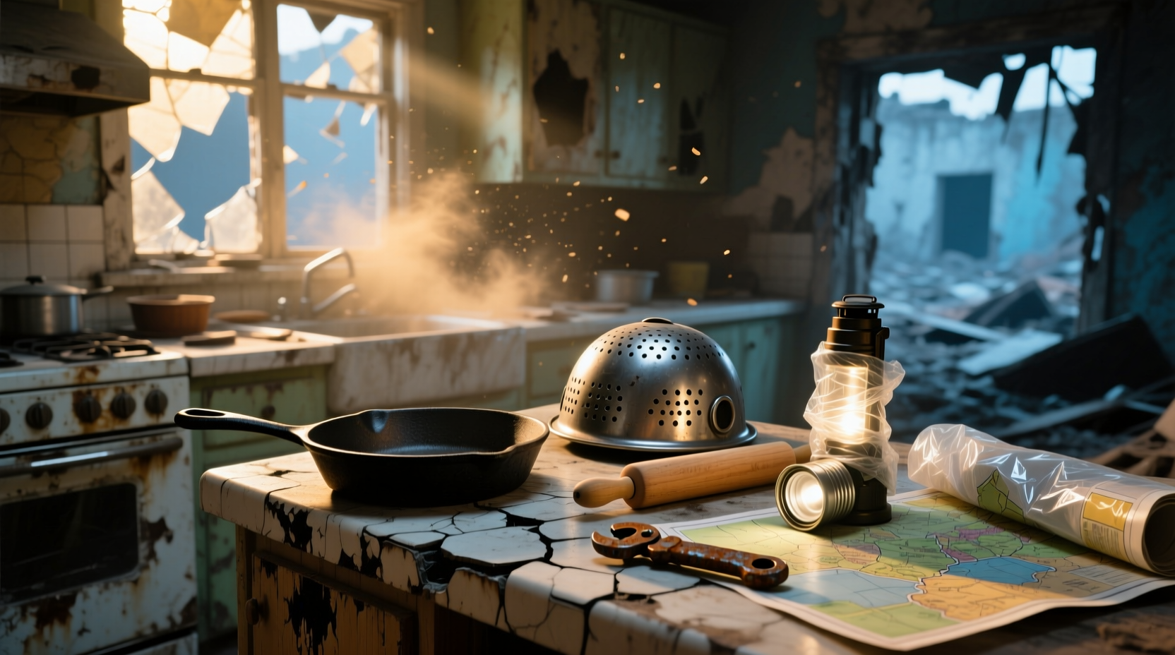 survive the apocalypse with these common kitchen items