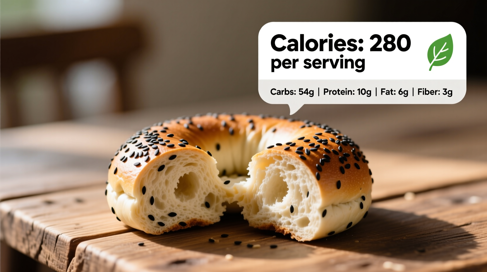 Sesame Seed Bagel Calories: Exact Count & Nutrition Facts