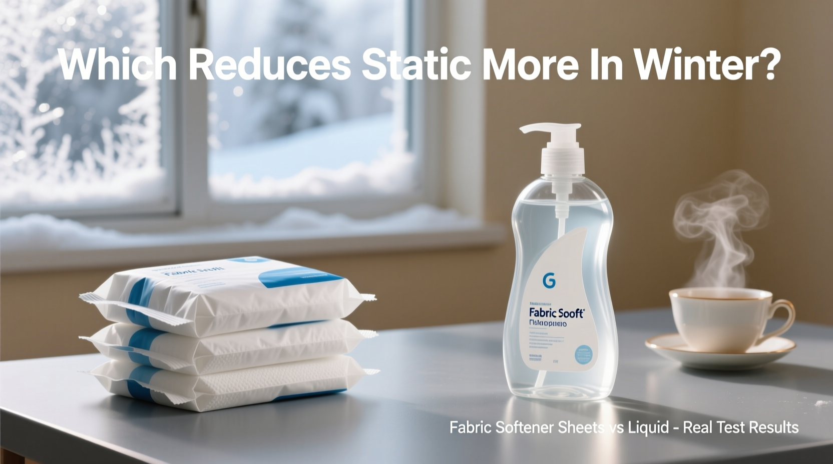 fabric softener sheets vs liquid which reduces static more in winter