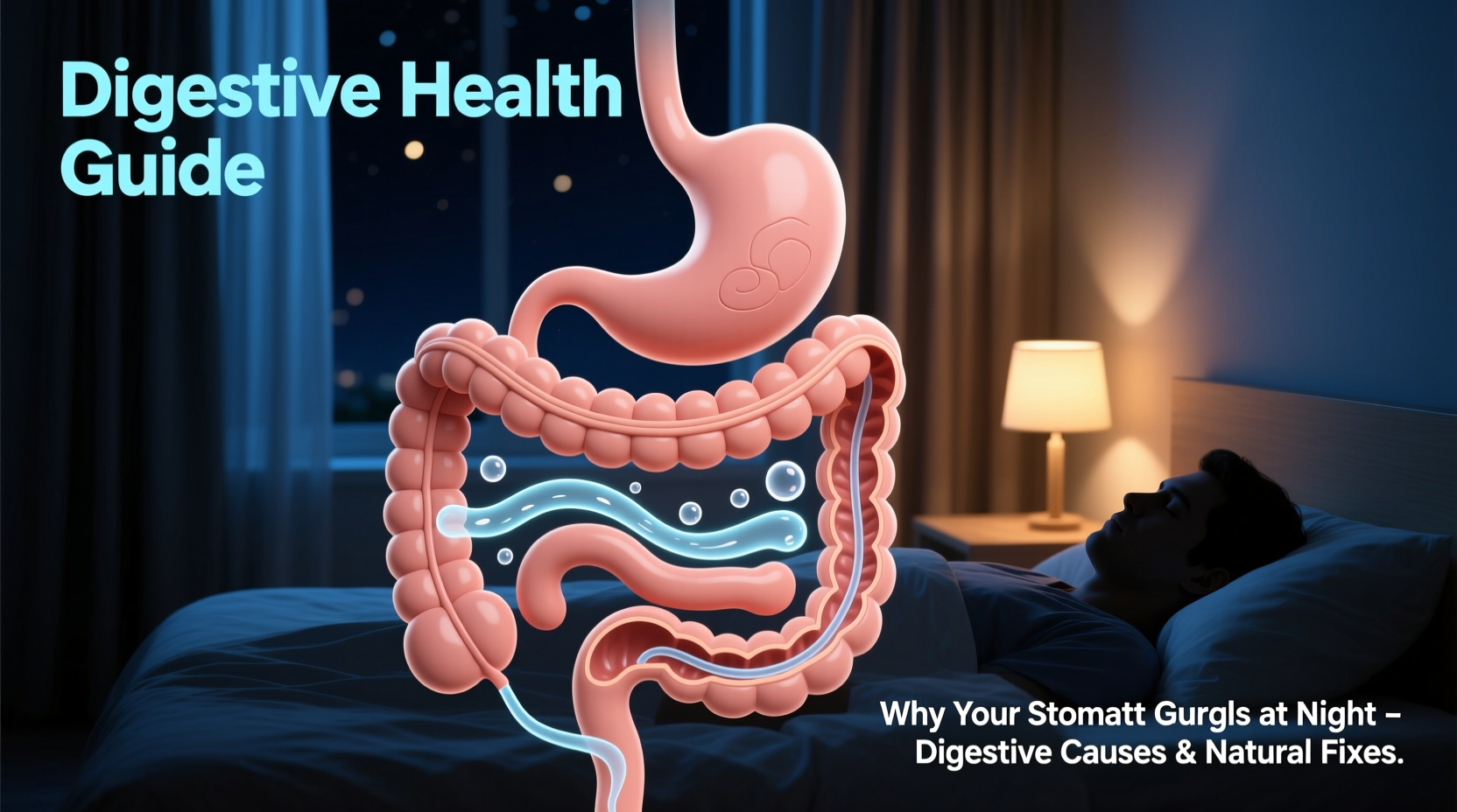 why does my stomach gurgle at night digestive reasons and fixes