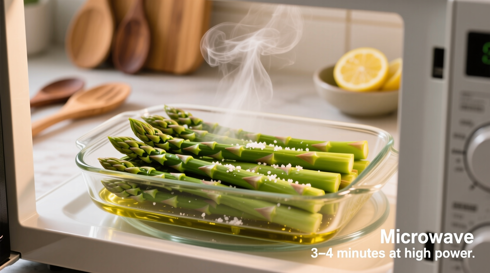 how do you cook asparagus in the microwave